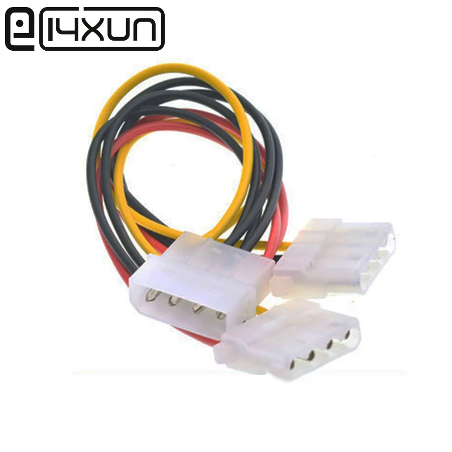 1 шт. IDE 4Pin гнездовой разъем для 2 Штекерная втулка шасси шнур питания 4P терминал