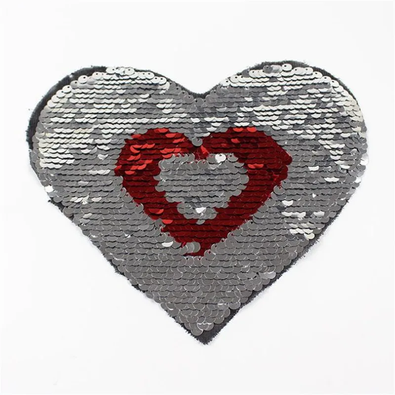 Одежда для мужчин и девочек с блестками 20 см красным сердечком стразами