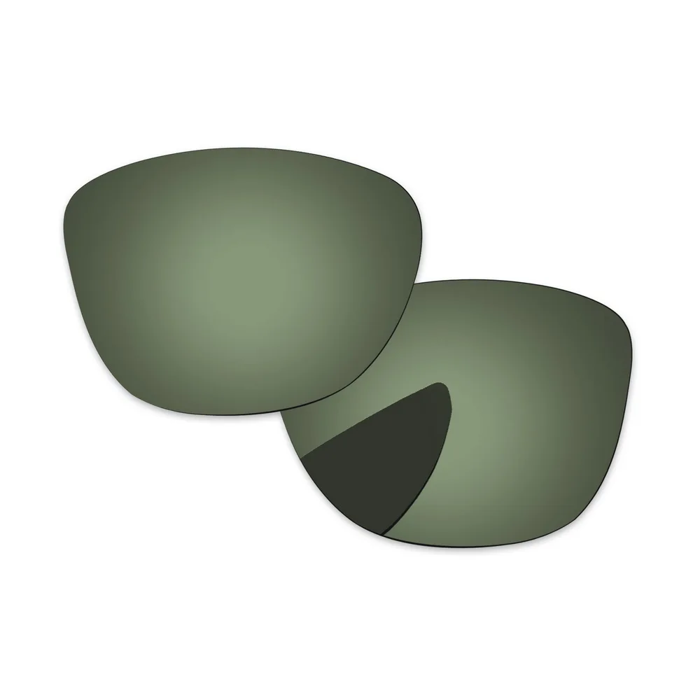 Green Black PapaViva Сменные линзы для солнцезащитных очков Frogskins Поляризованные-несколько вариантов - Цвет линз: Green Black
