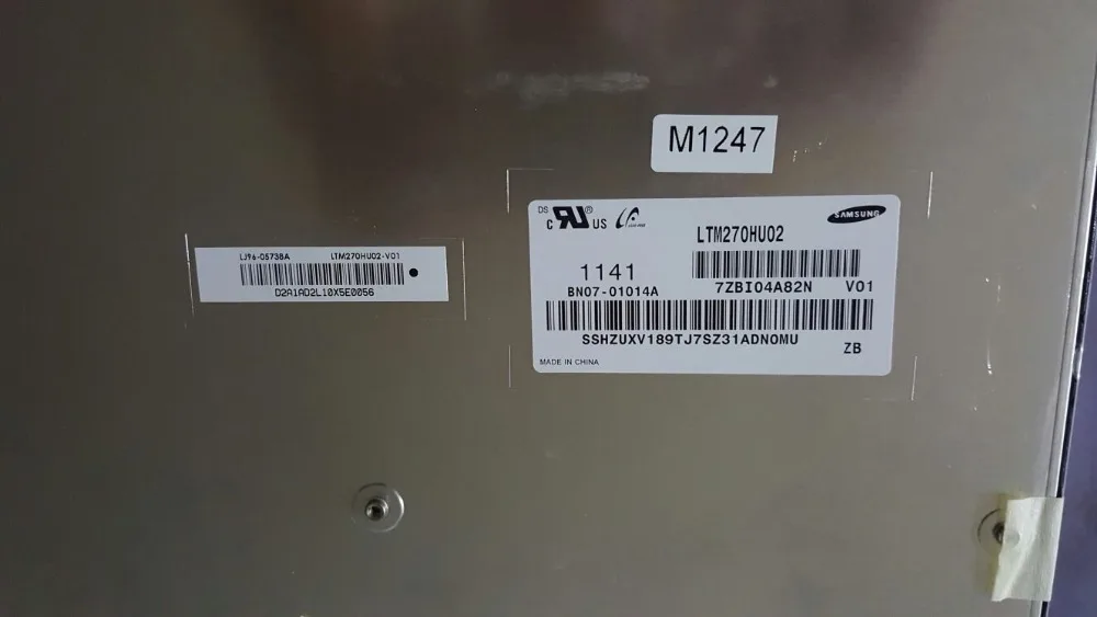 Оригинальная ЖК-панель A + 27 дюймов LTM270HU02 ЖК-дисплей гарантия один год | Компьютеры