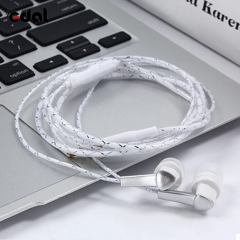 Universal Wired Earphone HiFi Stereo Super Bass Headphone Music In-ear Headset 3.5mm With Mic for Android Phone | Электроника