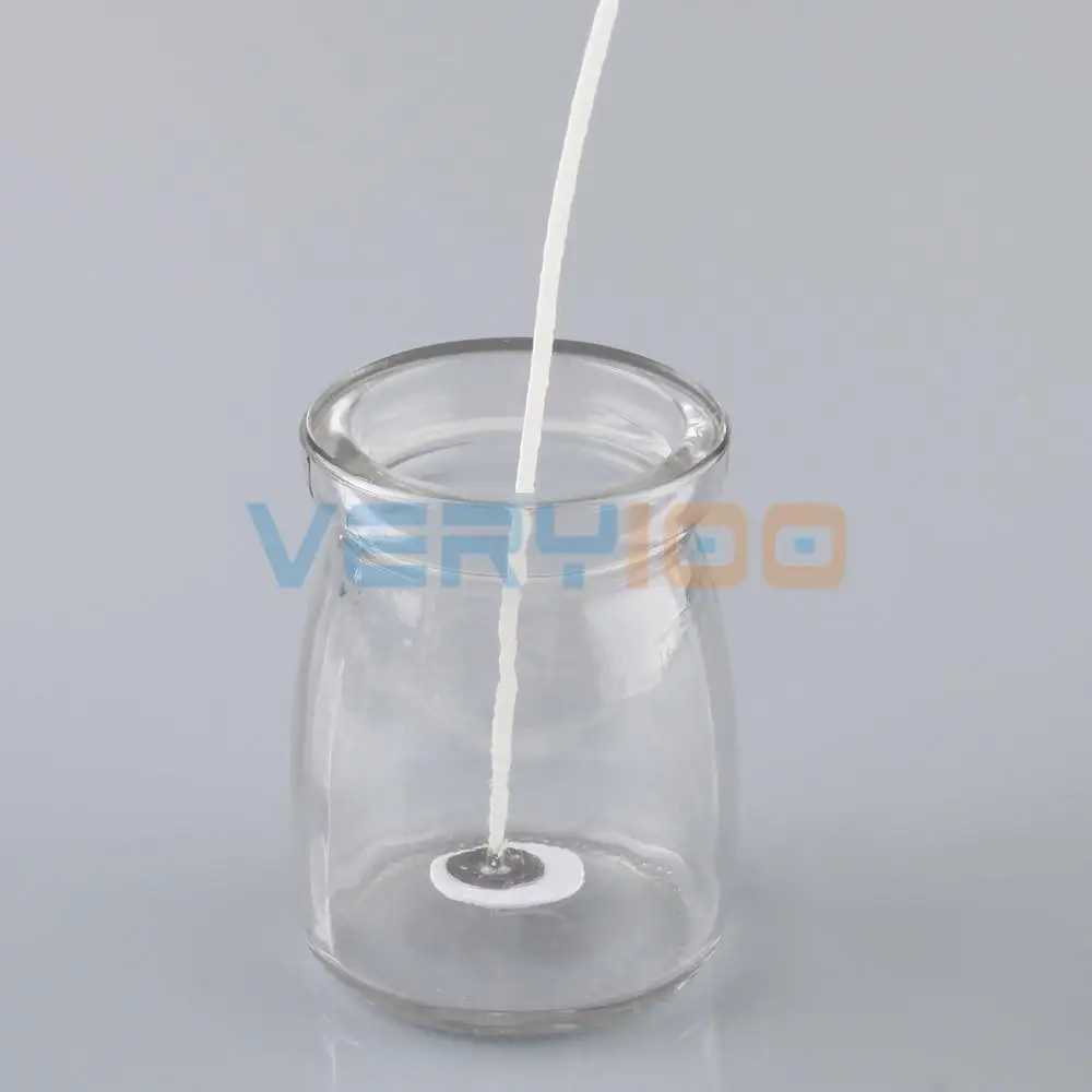 Новинка 100x6/8 дюймов фитили Candel с хлопковым сердечником предварительно Вощеные