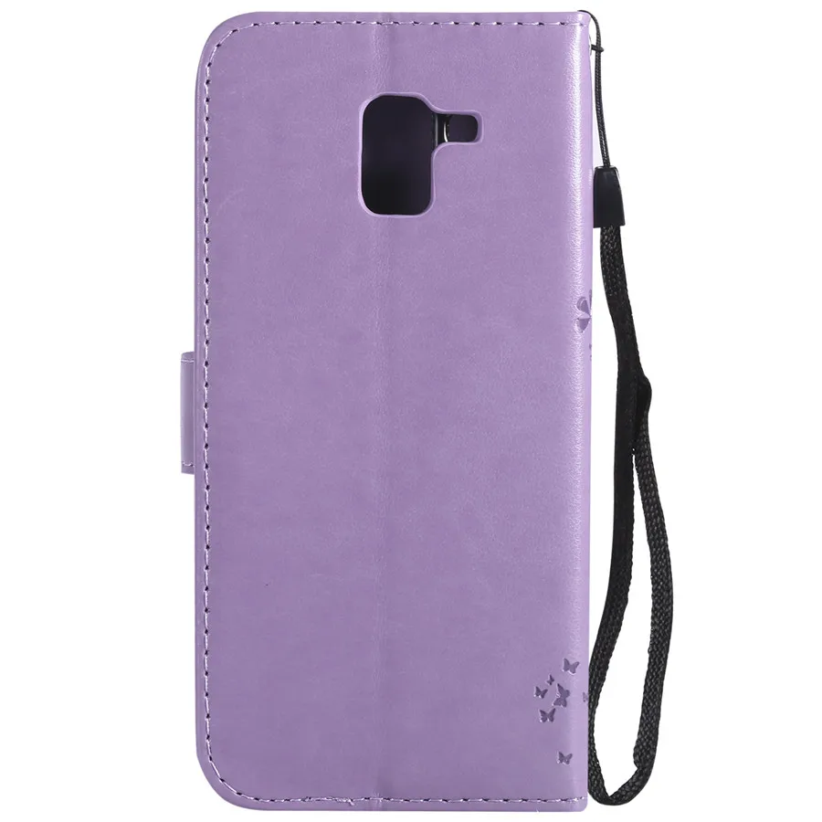 J6 2018 J600F Не доставая его из чехла для Fundas samsung Galaxy кожаный чехол ЕС J600 бумажник с