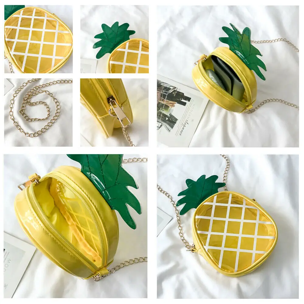 Женская прозрачная сумка с голограммой желтая Сумочка через плечо новинка