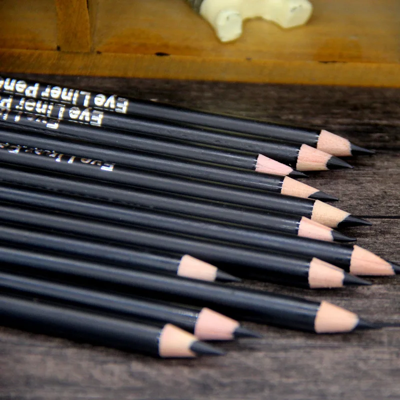 1 шт. горячая продажа Корейских косметика черный карандаш для глаз марка макияж