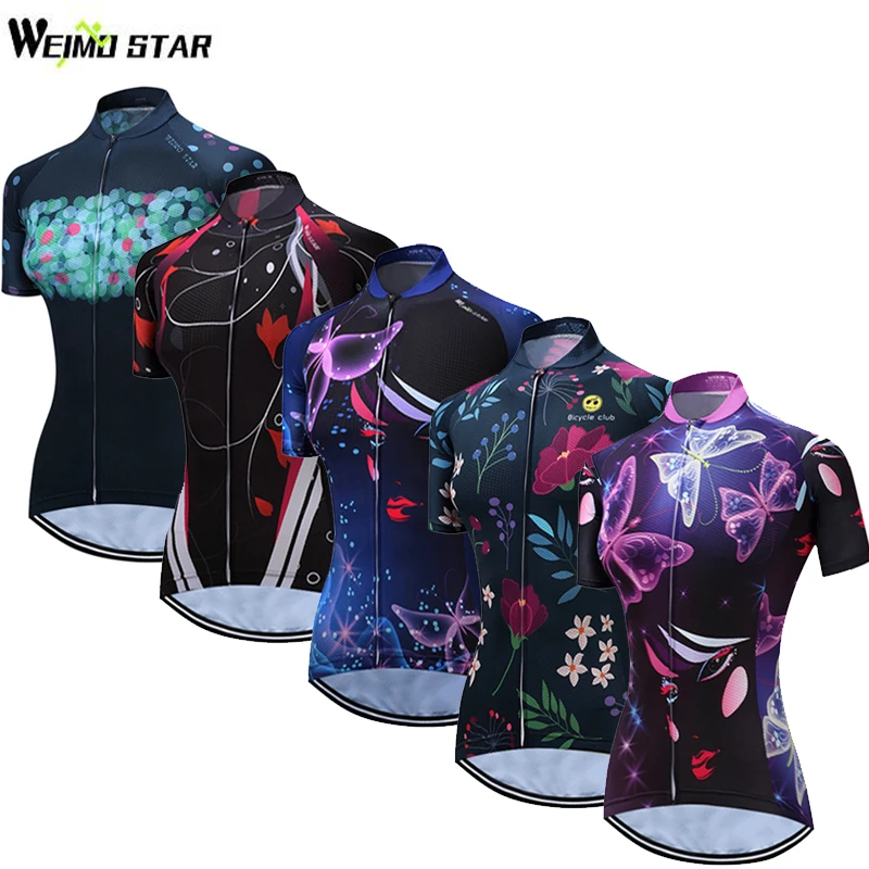 WEIMOSTAR Women's Cycling Clothing Bike Sportwear Bicycle Jersey Top Breathable S-3XL Jersey/Ropa Ciclismo/Bike Jerseys | Спорт и
