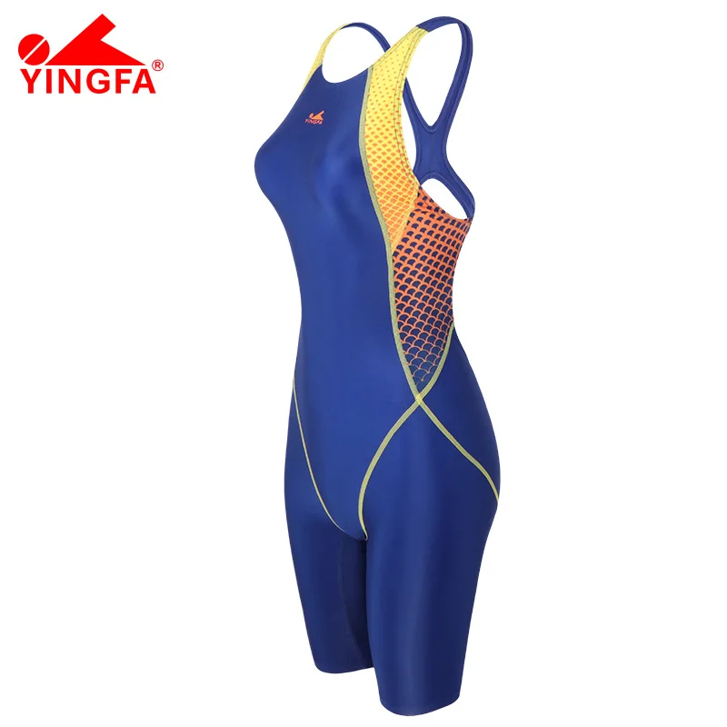 Yingfa VaporWick, сдельный, для соревнований, kneeskin, водонепроницаемый, хлор, низкое сопротивление, женский купальник, sharkskin, купальник