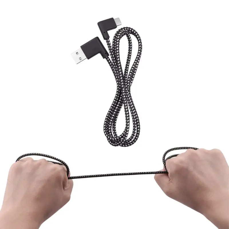 Алюминиевый сплав нейлоновый Плетеный usb кабель для зарядки данных Шнур DJI Osmo Action