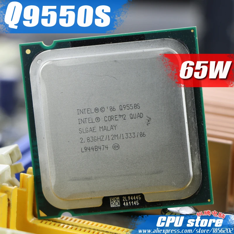 Процессор Intel Core 2 Quad Q9550S (2 83 ГГц/12 МБ/1333 ГГц) процессор для настольного компьютера