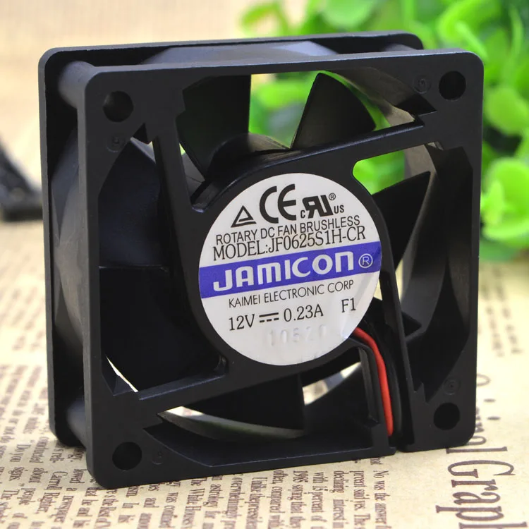 Бесплатная Delivery.12 V 0.23 JF0625S1H-cr 6025 6 см инвертор тихий вентилятор | Компьютеры и офис