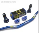 Синий Металлический Mulisha пакет Fat Bar 1-1/" PROTAPER руль колодки с ручками ручки грязи питбайк Мотокросс Мотоцикл для KLX KTM черный - Цвет: Синий