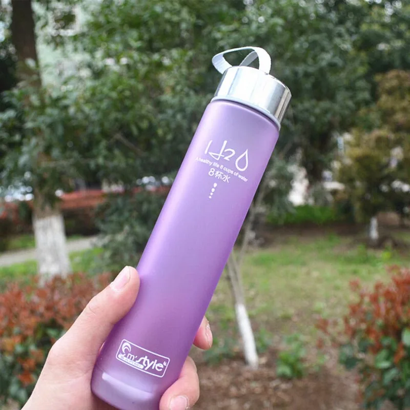 Новая Спортивная бутылка для заварки фруктового сока лимона 280 мл прозрачная