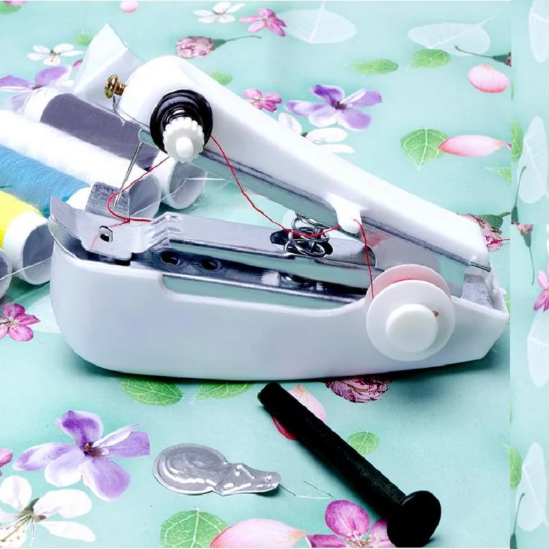 

2017 New Portable Small Multi Function Mini Sewing Machine Home Handheld Mini Sewing Machine Manual Sealing Machine