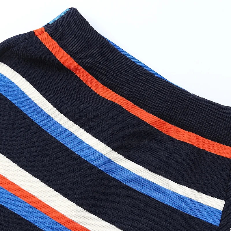 2XL брендовый костюм лето 2019 женский новый вязаный OL круглый вырез футболка с