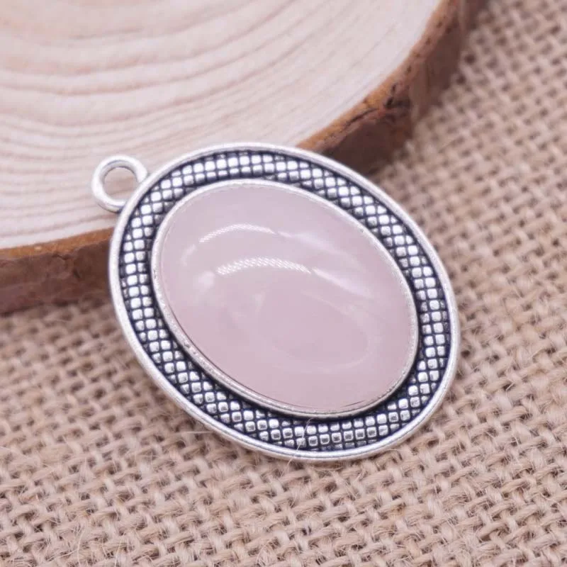 Оптовая продажа натуральный камень Кулон овальной формы Кабошон/опал/тигровый