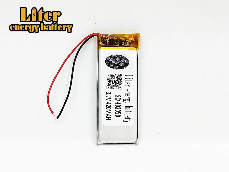 Литий-полимерный аккумулятор 3 7 042050 в 402050 аккумуляторные батареи для MP3 MP4 GPS