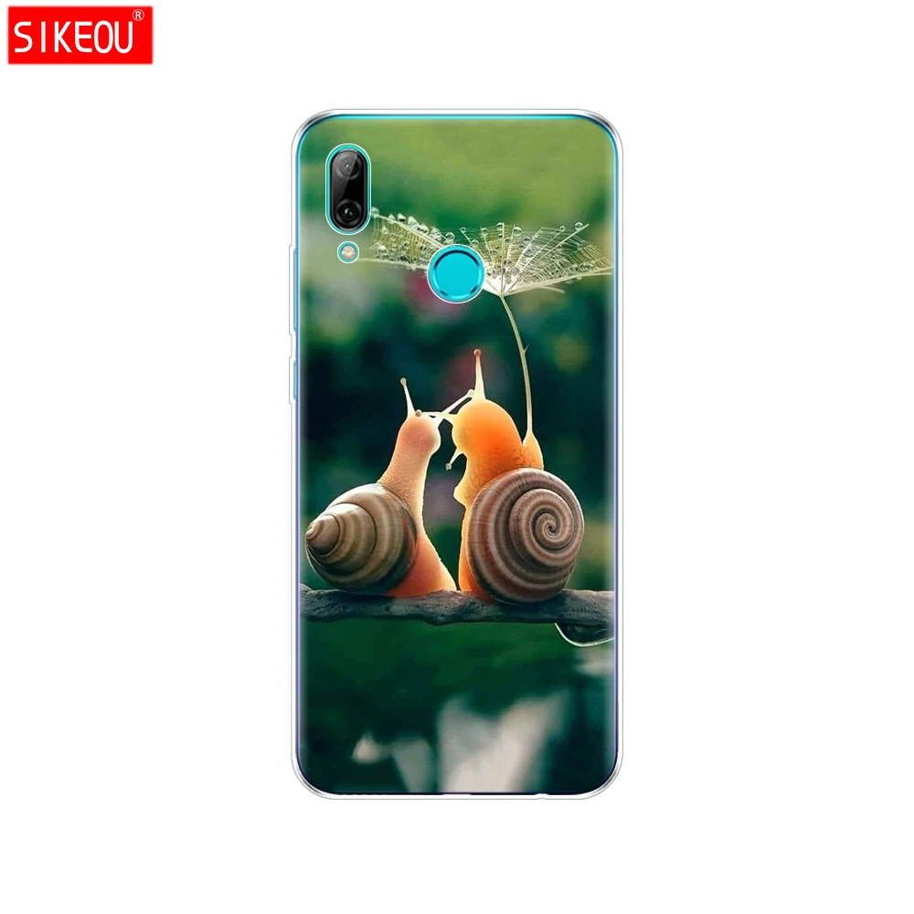 12055 For Huawei P Smart Cases Silicon Soft TPU Back Cover For Huawei P Smart plus Case Cover for huawei p smart Z bumper - Цвет: 12055