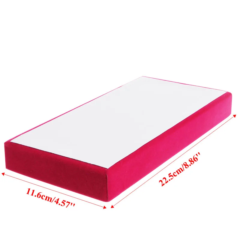 Бархатная витрина для ювелирных изделий кольцо серьги держатель хранения