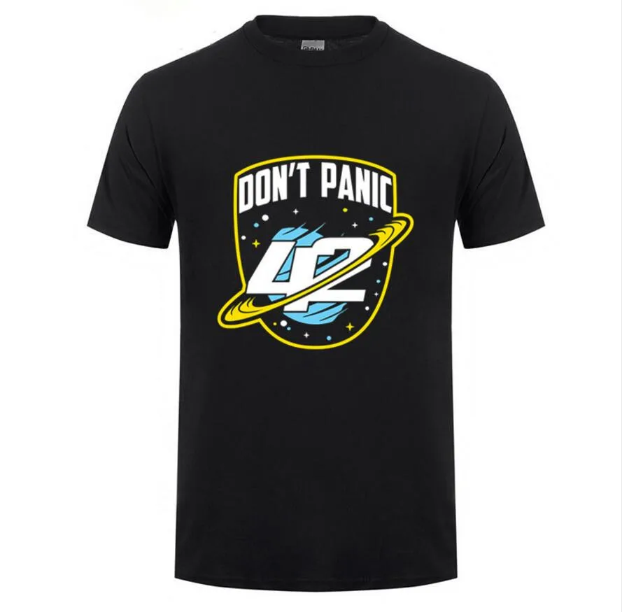 2019 модная индивидуальная футболка для мужчин не волнуйтесь научная фантастика 42