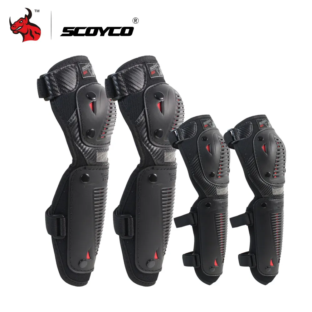 K10H10-2 SCOYCO мотоциклетные Наколенники Защита колен для мотокросса защита MTB Лыжная Защитная Экипировка наколенники Moto Защитное снаряжение для коленей - Цвет: K10H10-2