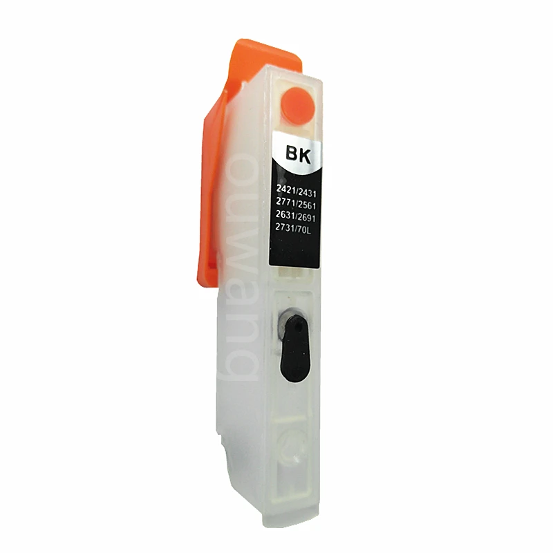 5 шт. T2621 26/26XL перезаправляемый картридж для epson XP600 XP605 XP700 XP800 XP510 XP615 XP610 xp820 XP520 XP620