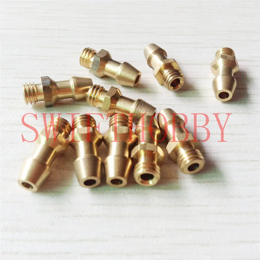 10 шт. M4 резьбовой водяные ниппели/выходы для радиоуправляемой