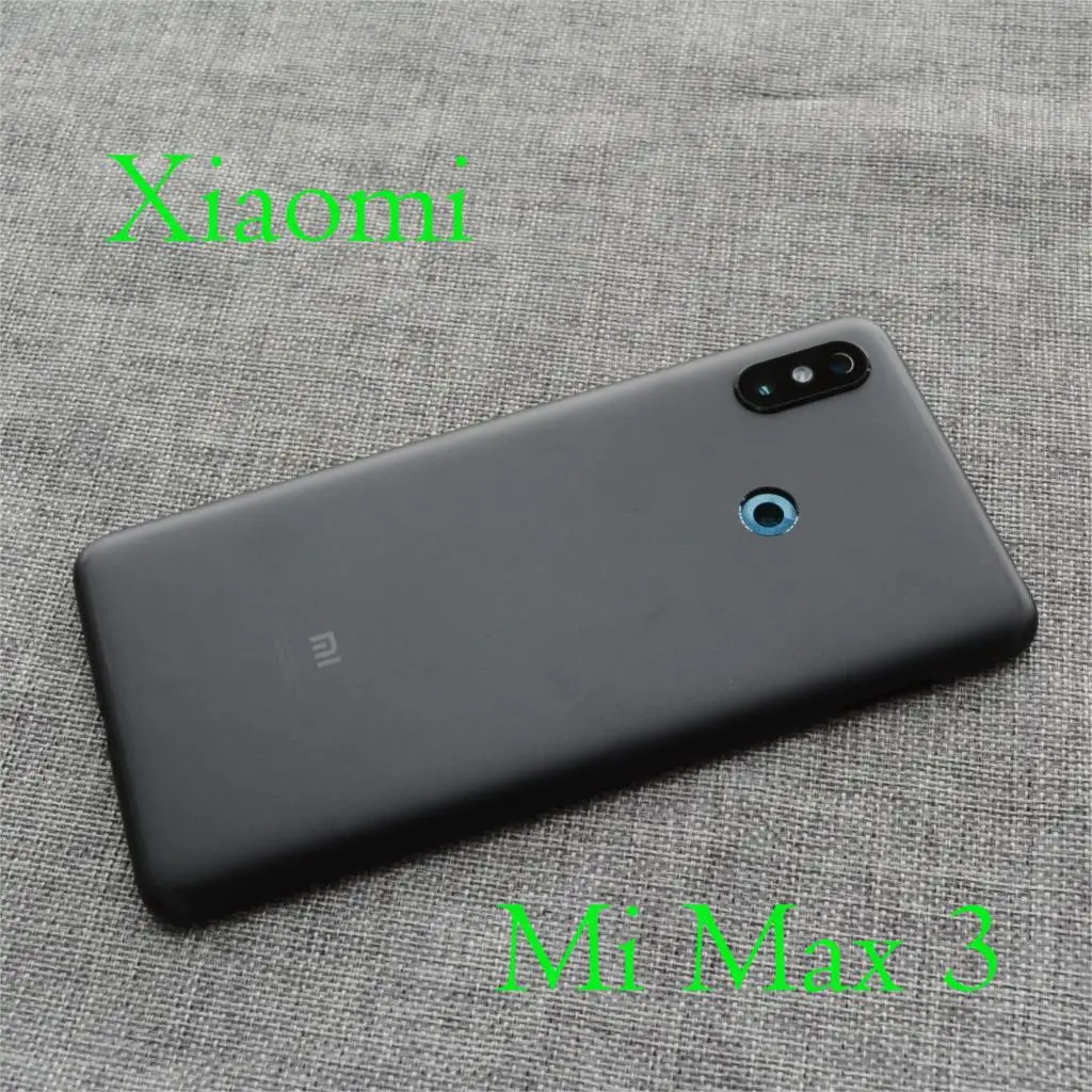 

Новый оригинальный чехол для задней крышки аккумулятора для Xiaomi Mi Max 3