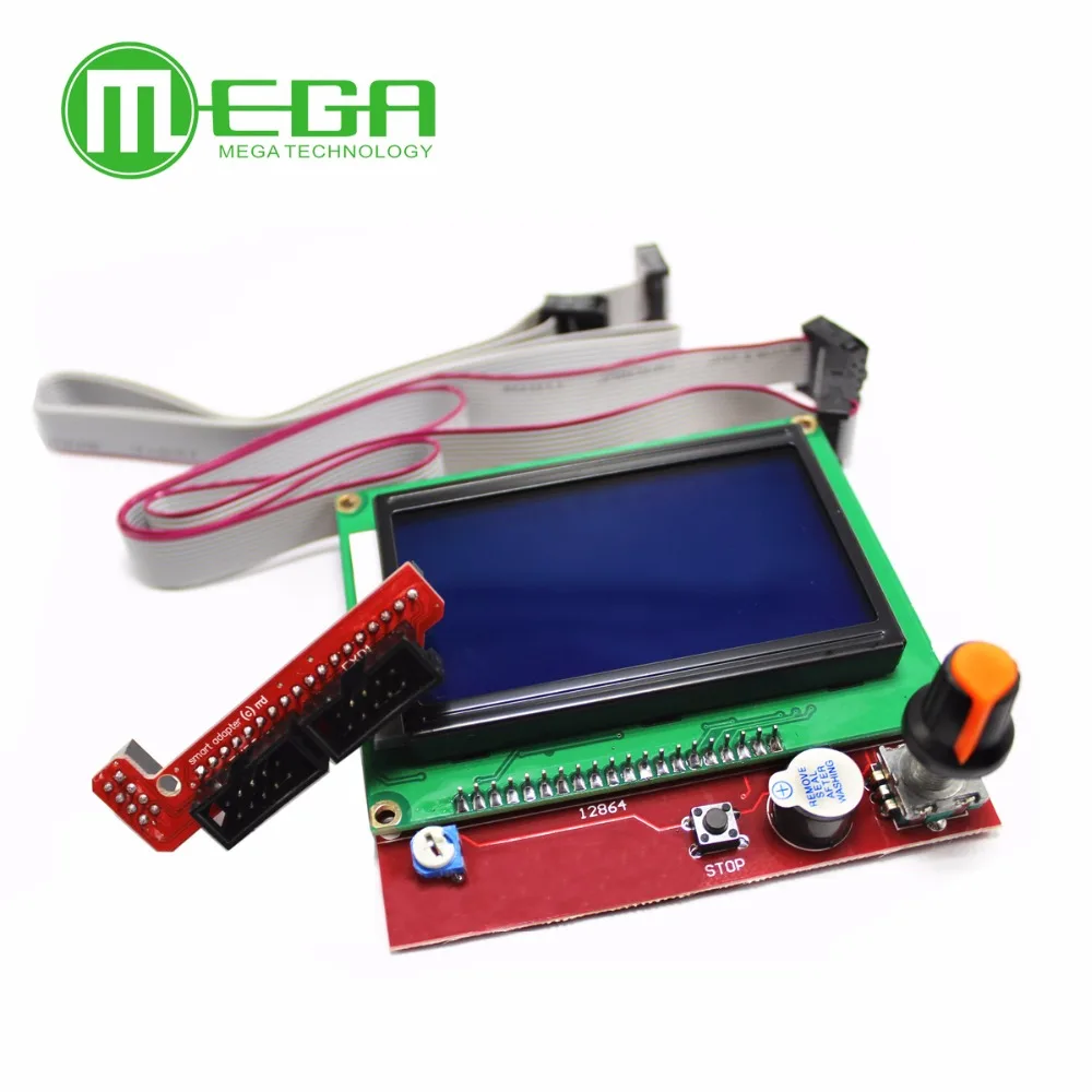 Пульт управления RAMPS1.4 LCD 12864 для 3D принтера|ramps1.4 lcd 12864|12864 printerlcd 3d |