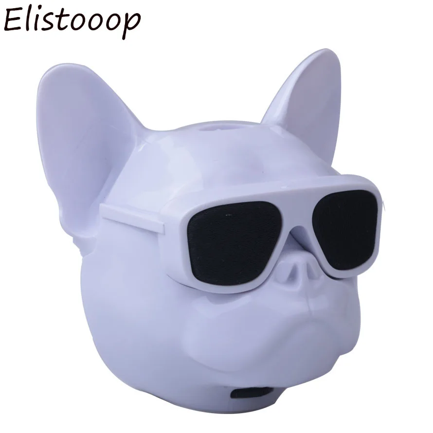 white Aerobull Nano Беспроводной Динамик бульдог Bluetooth Динамик открытый HIFI бас Динамик многоцелевой Touch Управление TF радио карты MP3 - Цвет: white