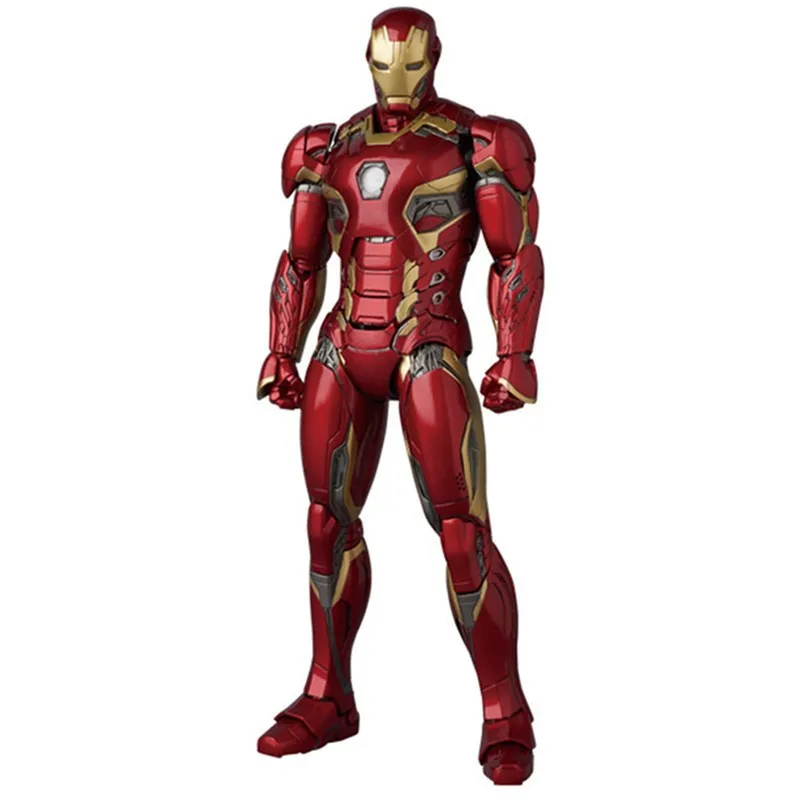 Горячая продажа MAFEX NO.022 Железный человек Mark MK 45 ПВХ фигурка игрушка Коллекционная