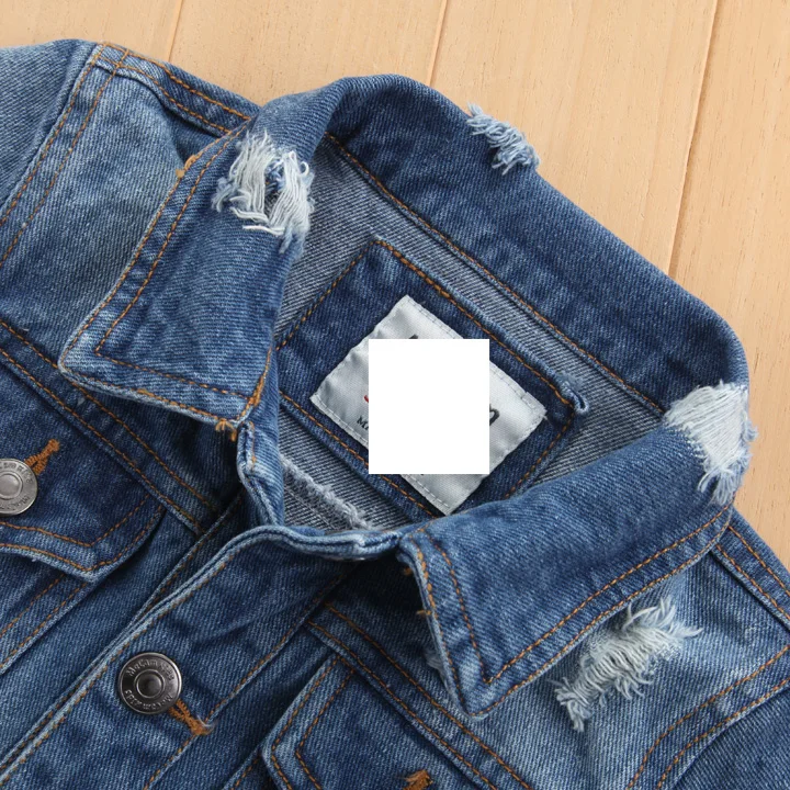 Новинка Весна 2020 детские куртки модные повседневные джинсы для мальчиков