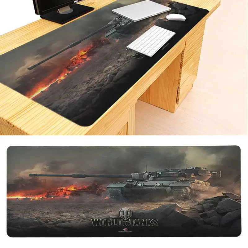 Maiyaca мир Майки широким комфортным Мышь Коврики игровой Мышь Pad Размеры для 30x90 см Скорость версия игровой мышь колодки - Цвет: Lock Edge 30x70cm
