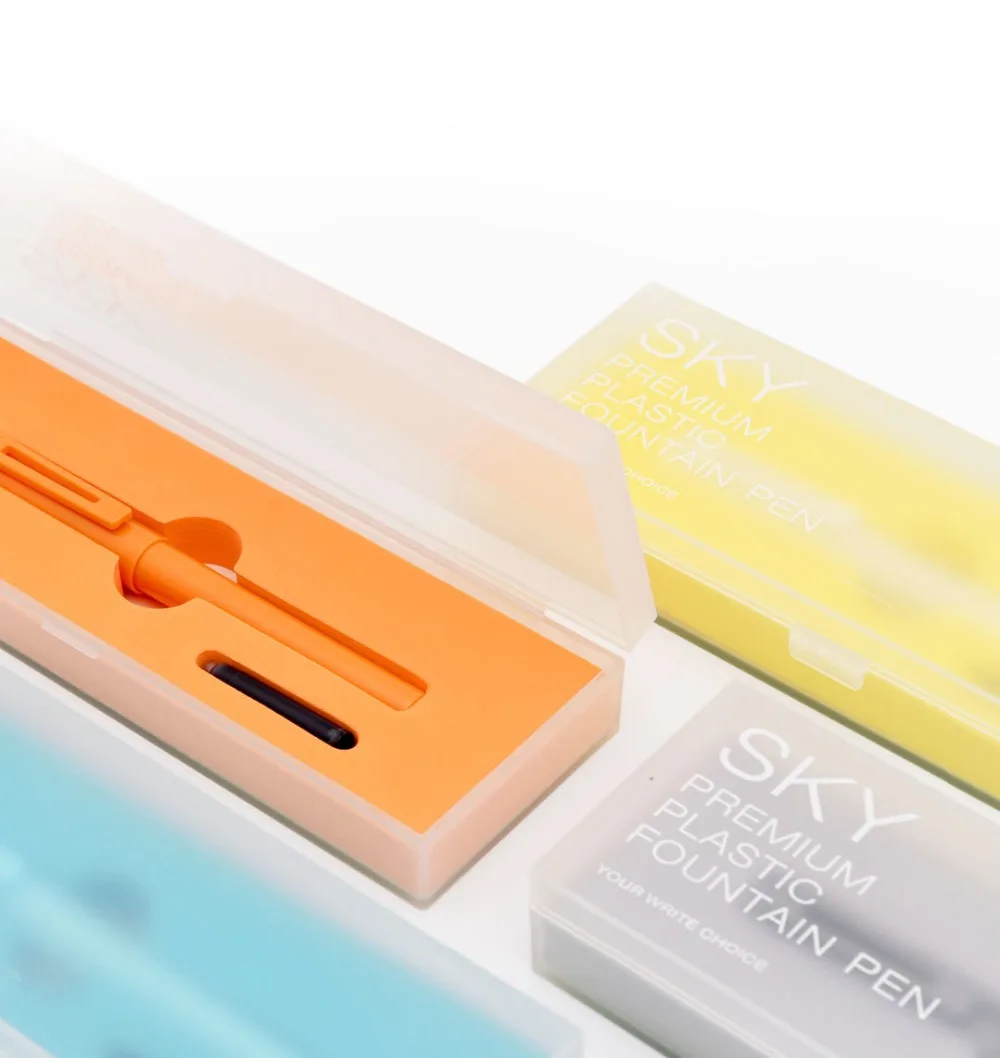 Оригинальный xiaomi ручка mijia KACO Небесно 0 3 мм 4 перьевая с Подарочная коробка