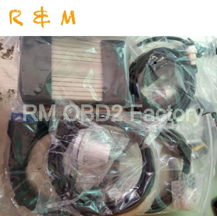 Новинка 2019 OBD2 сканер MB Star C3 мультиплексор звезда Диагностика с 5 кабелями без