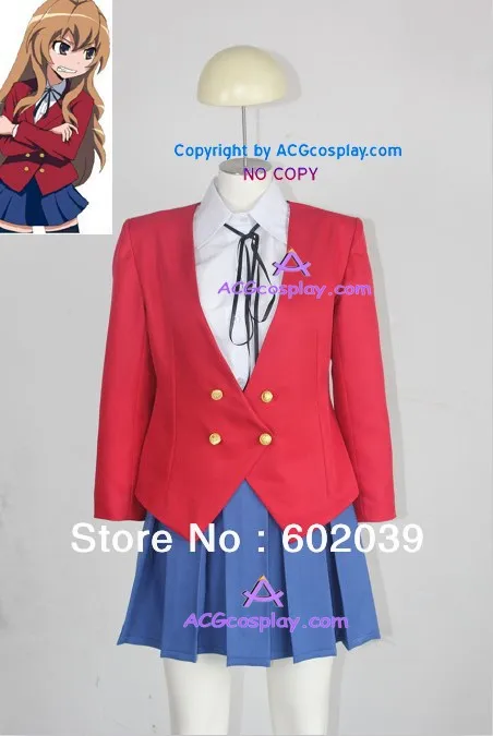 Торадора! Taiga Aisaka косплей костюм хорошего качества ACG Косплей|taiga aisaka cosplay|cosplay