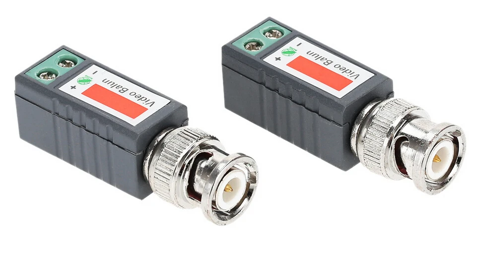 10 шт. пассивные трансиверы для видеонаблюдения 2000 футов|balun bnc|balun videobalun transceiver |