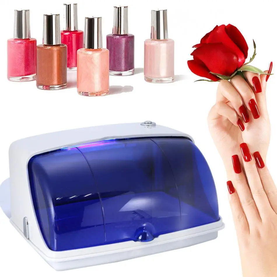YM - 9003 UV Sterilizer Manicure Cleaner Box Sterilizing Nail Tools Disinfection Machine tools sterilizer.Nail Art Equipment | Красота и