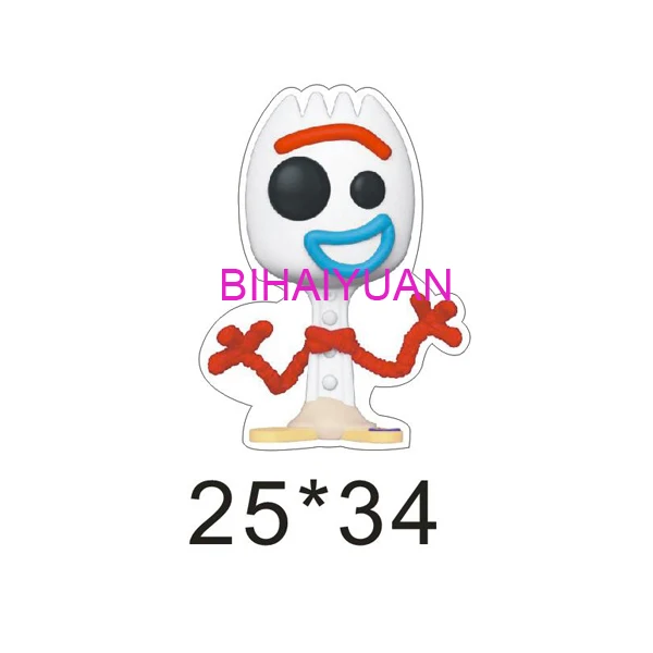 25 шт./партия мультфильм персонаж плоский композитный материал bihaiyuan