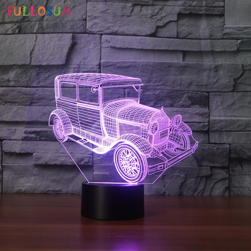 Новинка Gran Torino LED Настольная лампа 3D декоративная для гостиной креативные USB