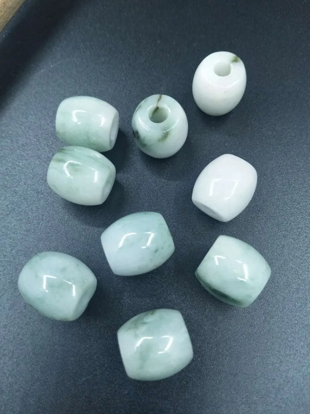 Подлинный натуральный нефрит Бирма зеленые цветы плавающий кулон пасепарат