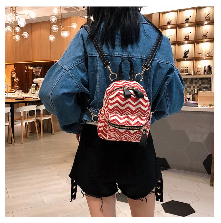 Jlulu плетеная солома маленький рюкзак женский Back Pack летние рюкзаки для девочек
