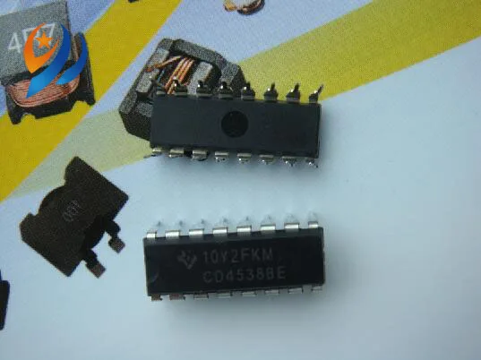 

100 шт./лот CD4538 CD4538BE HEF4538BP DIP-16 Logic IC