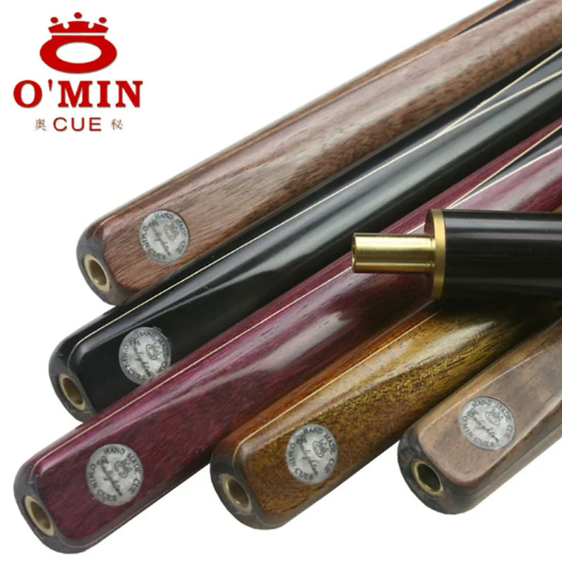 O'Min Легенда 3/4 Снукер Cue Stick 9 мм 5 10 11 наконечник с черным Case Китай|Кии для снукера