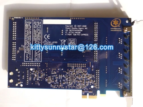 AEX410 PCIe Интерфейс (3fxo и 1fxs) Портов Аналоговых Звездочка Карта + VPMADT032 ЕС Для АТС