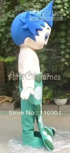 bubble guppies character gil mascot costume carnival fancy dress | Тематическая одежда и униформа