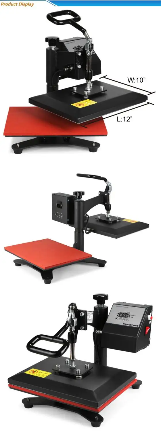 23 см * 30 термопресс для футболок фотографий сублимационный пресс плоский