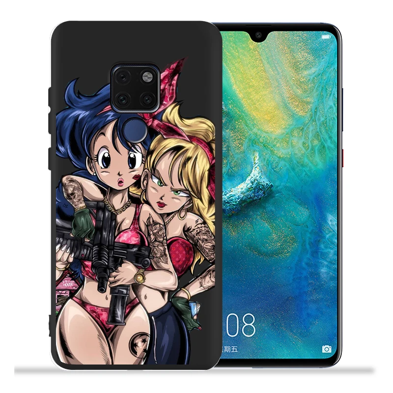 Dragon Ball Супер Саян Гоку Вегета Роскошный чехол для принципиально huawei коврики 20 Lite Pro 9 10 Nova3 Nova3i Etui - Цвет: 14
