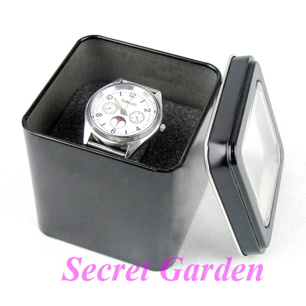 

16 High Quality Metal Tin Watch Display Box Jewellery Box