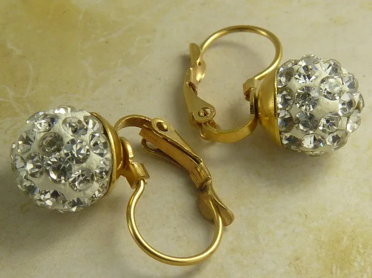 Горячая новинка ювелирные изделия золотого цвета серьги из нержавеющей стали