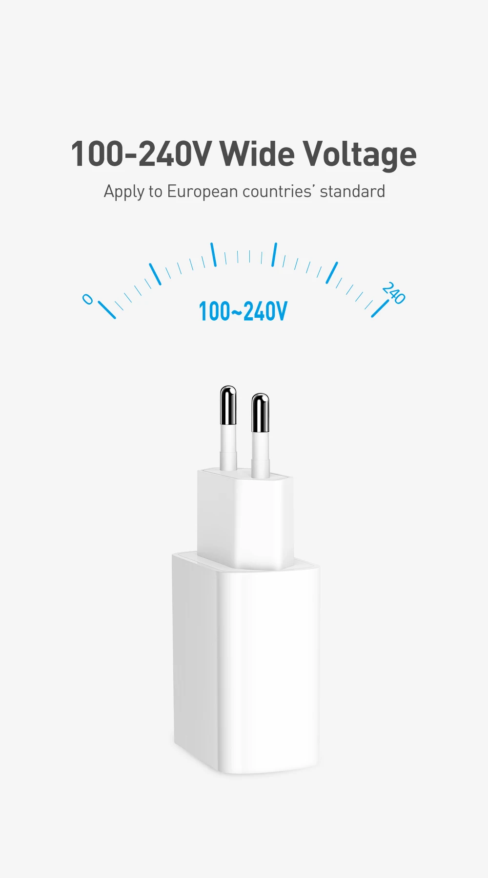 Mcdodo EU адаптер USB зарядное устройство 2.1A Быстрая зарядка для samsung Xiaomi Универсальное зарядное устройство для телефона с кабелем для iPhone type C Micro